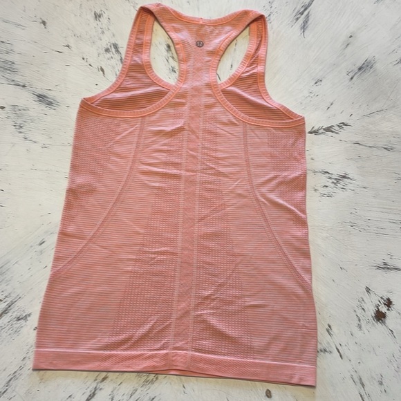 Lululemon Athletica Coral Swiftly Tech Racerback Tank Top - Picture 3 of 4